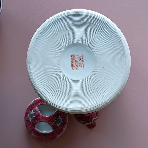 Chinese Famille Tea Set - Picture 10 of 14